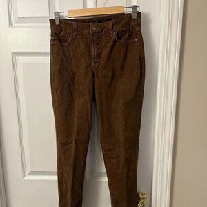 Women’s NYDJ Animal Print Pants Size 6